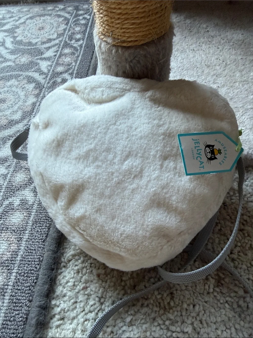 Jellycat plush heart